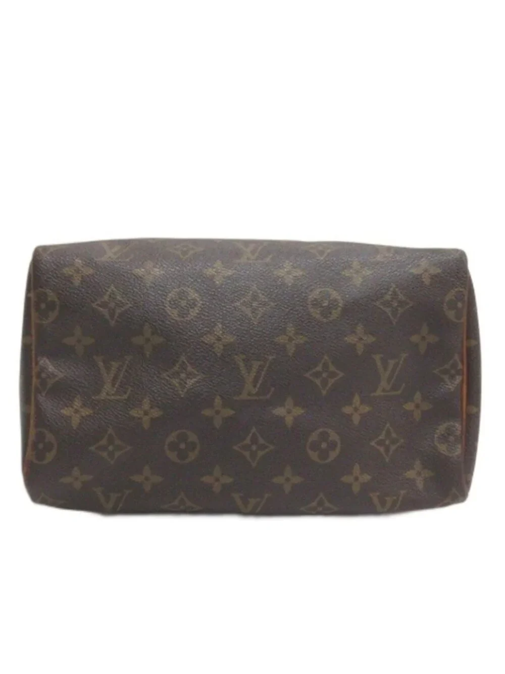 Louis Vuitton Monogram Speedy 25 Mini Boston Handbag Brown